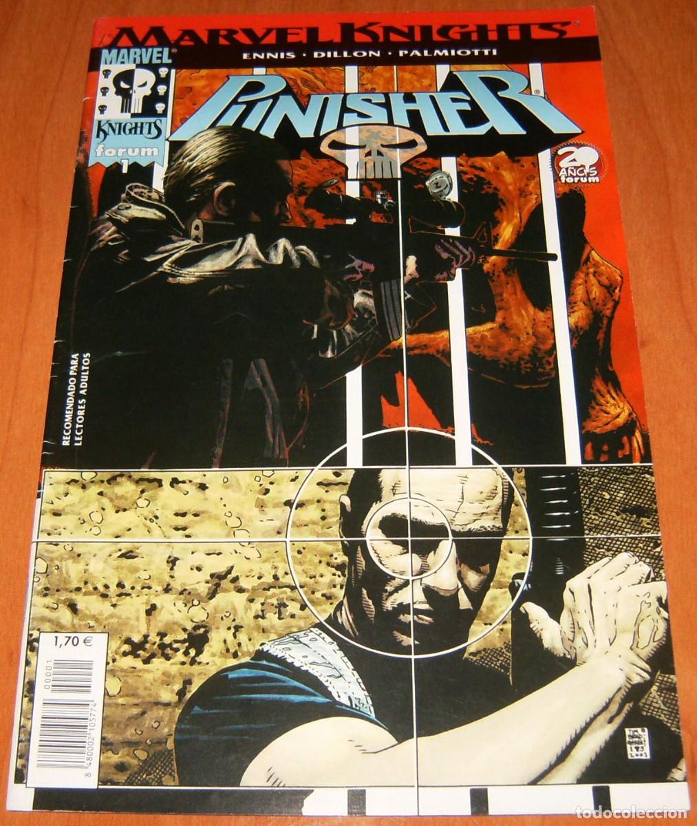 C&oacute;mics: MARVEL KNIGHTS PUNISHER . 1 . FORUM . EL CASTIGADOR