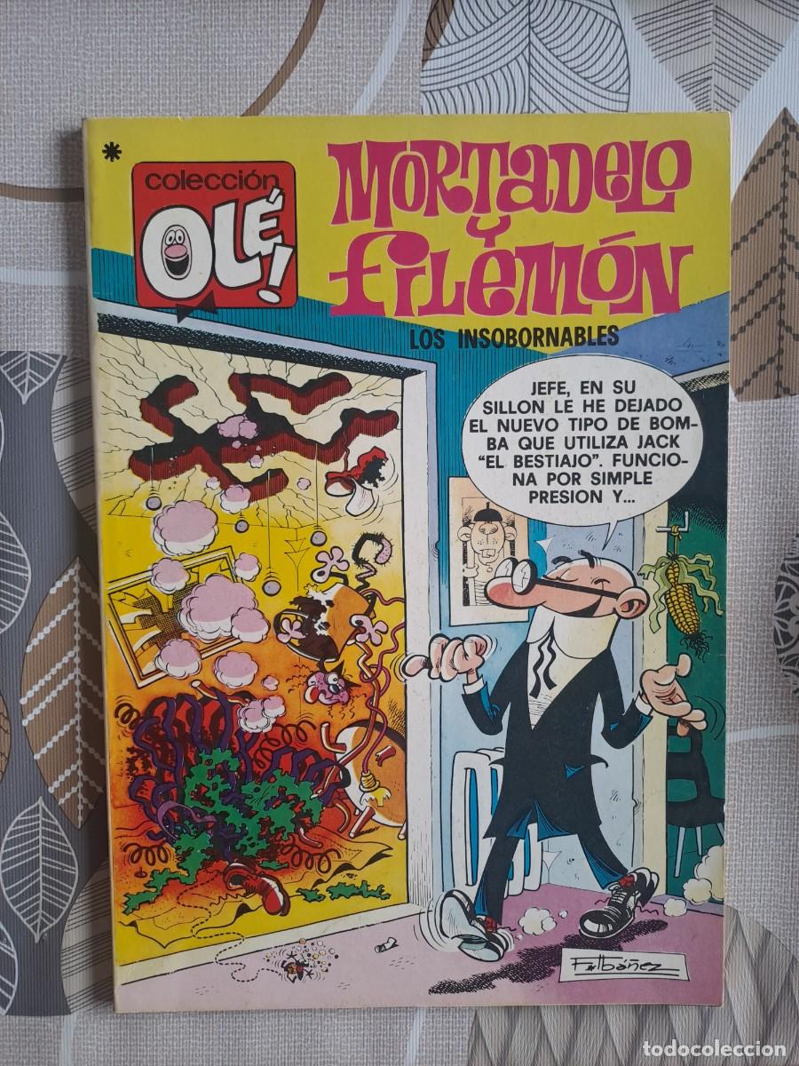C&oacute;mics: Ole 147, Mortadelo y Filem&oacute;n, los insobornables, primera edici&oacute;n, Bruguera en muy buen estado
