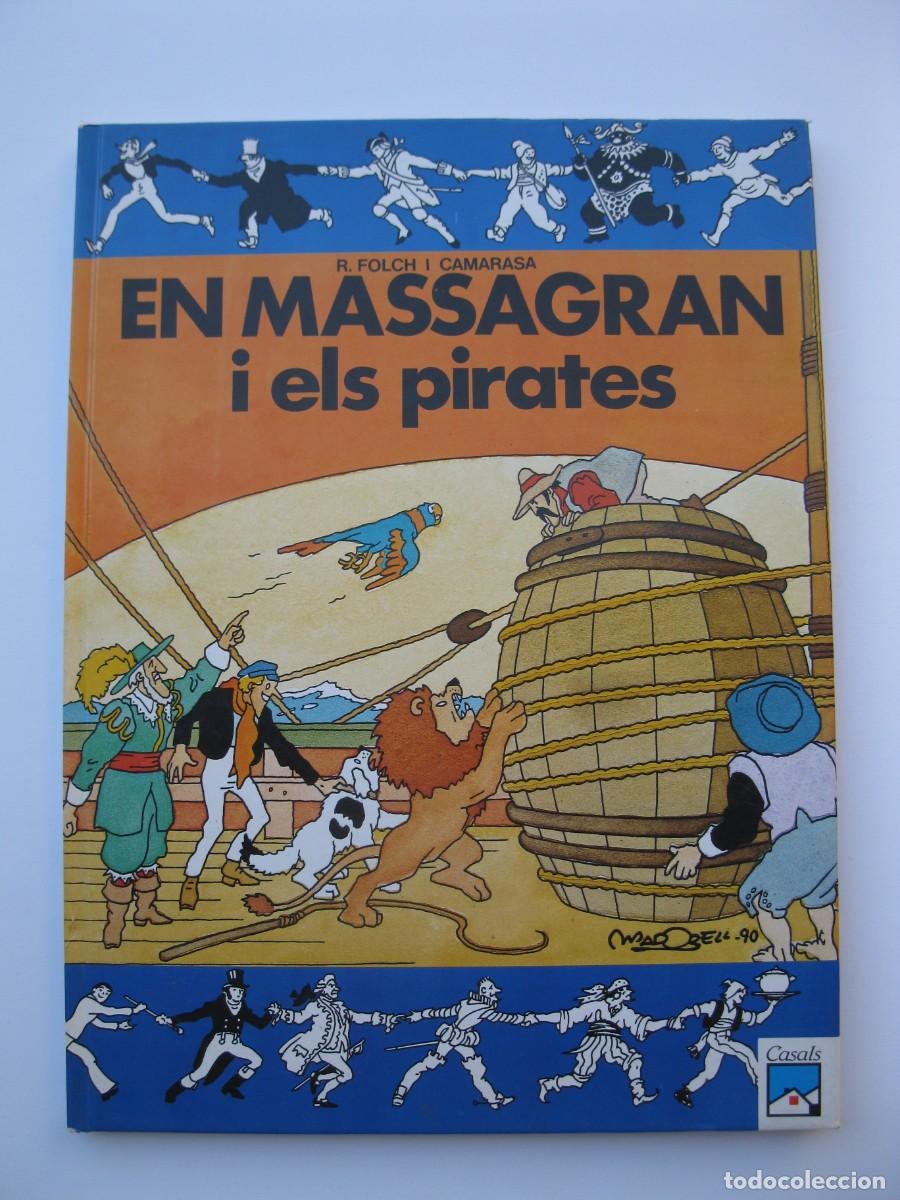 C&oacute;mics: MASSAGRAN - N&ordm; 9 - EN MASSAGRAN I ELS PIRATES - R. FOLCH I CAMARASA - MADORELL - EN CATAL&Aacute;N.