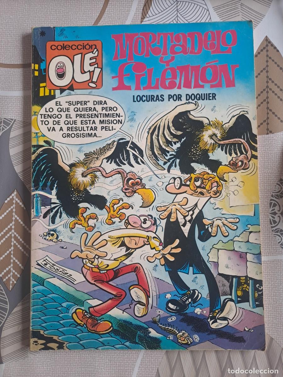 C&oacute;mics: Ole 155, Mortadelo y Filem&oacute;n, locuras por doquier, primera edici&oacute;n, Bruguera en buen estado