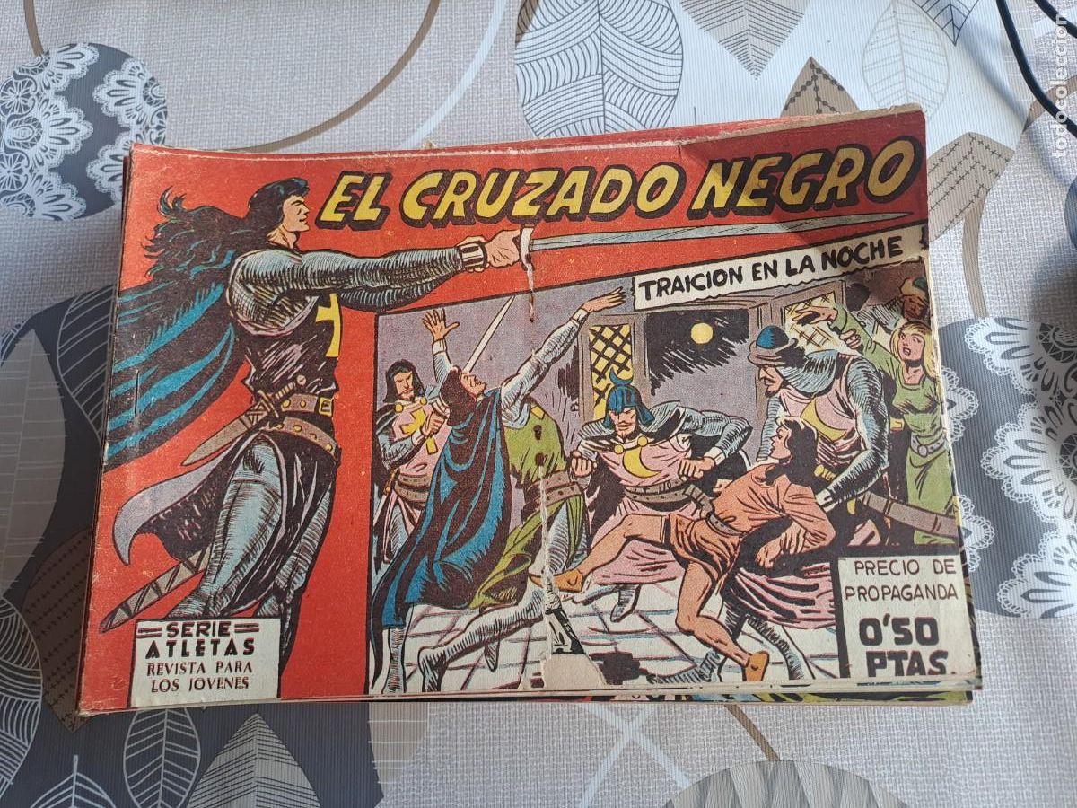 C&oacute;mics: El cruzado negro completa 56 n&uacute;meros, Maga en buen estado