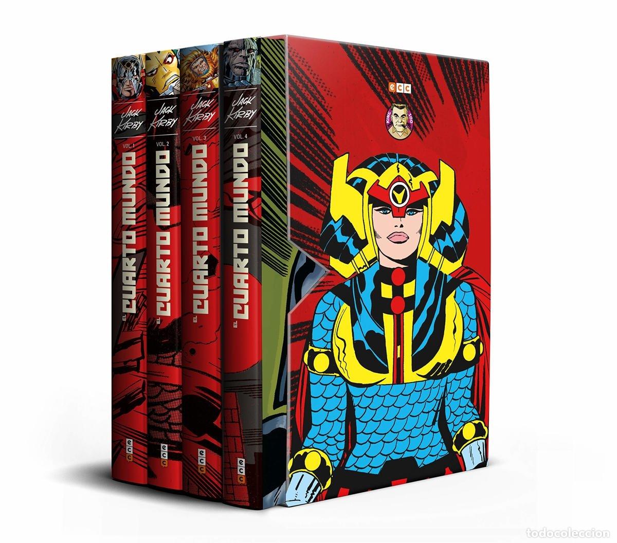 C&oacute;mics: ESTUCHE EL CUARTO MUNDO DE JACK KIRBY - ECC Ediciones - Foto 1