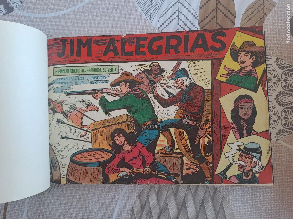 C&oacute;mics: Jim alegr&iacute;as completa 69 n&uacute;meros en dos tomos, Maga en buen estado