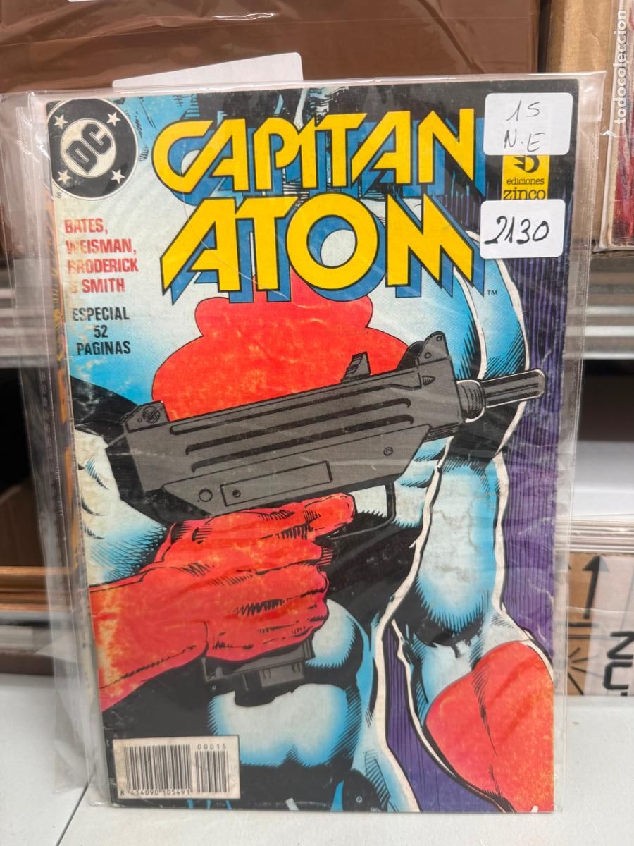 C&oacute;mics: CAPITAN ATOM NUMERO 15