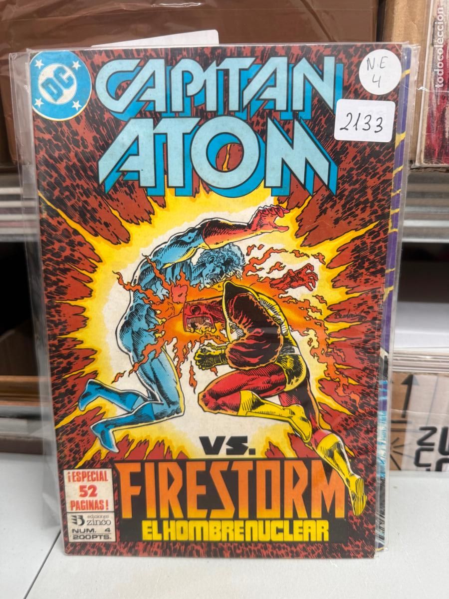 C&oacute;mics: CAPITAN ATOM NUMERO 4