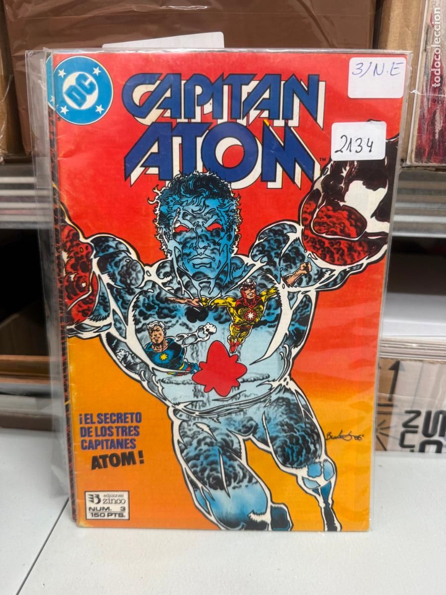 C&oacute;mics: CAPITAN ATOM NUMERO 3