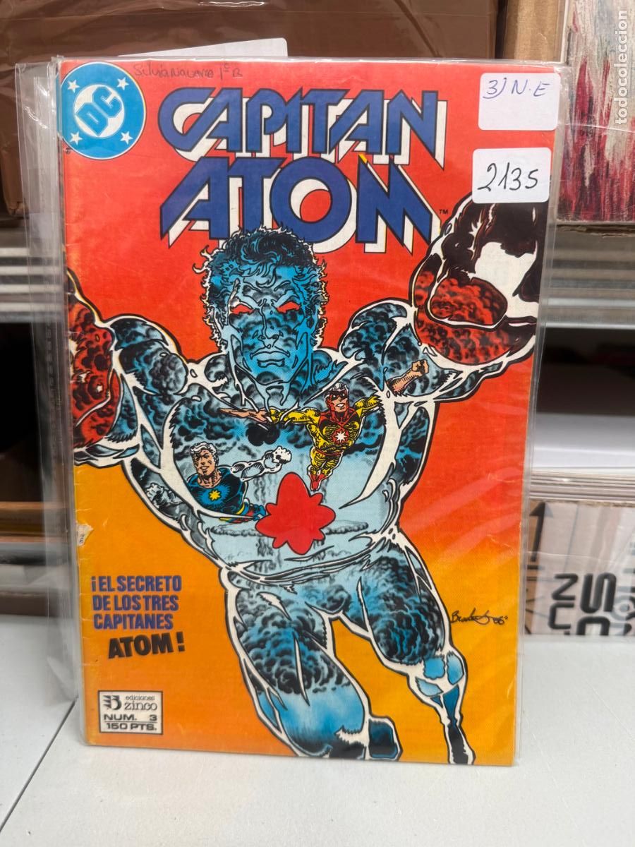 C&oacute;mics: CAPITAN ATOM NUMERO 3