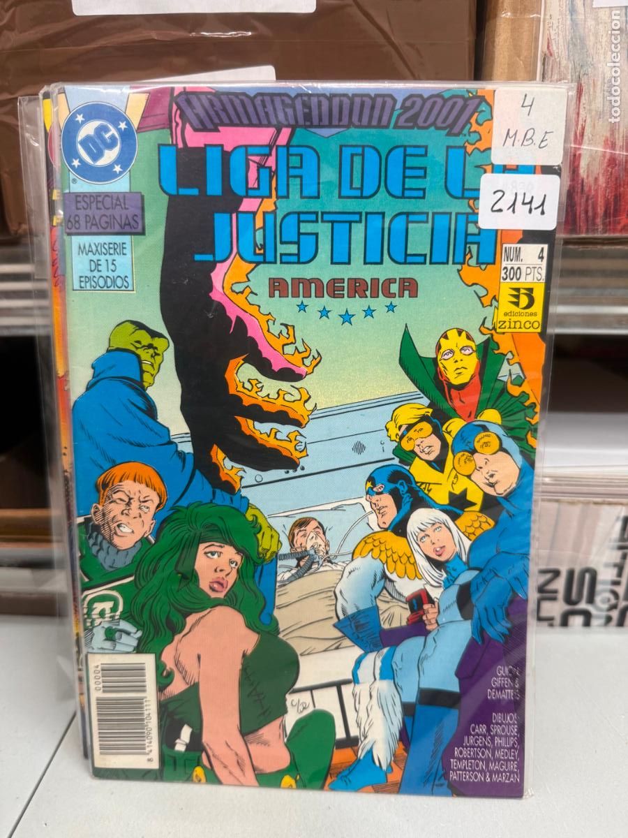 C&oacute;mics: ARMAGEDDON 2001 EDITORIAL ZINCO DC NUMERO 4