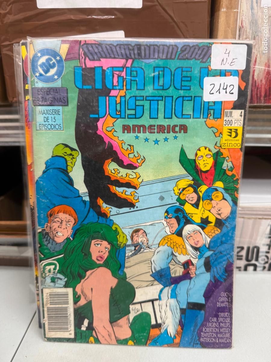 C&oacute;mics: ARMAGEDDON 2001 EDITORIAL ZINCO DC NUMERO 4