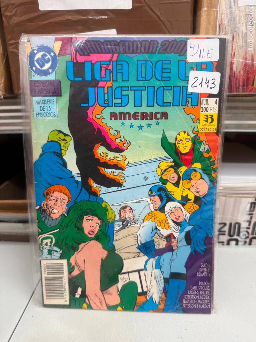 C&oacute;mics: ARMAGEDDON 2001 EDITORIAL ZINCO DC NUMERO 4