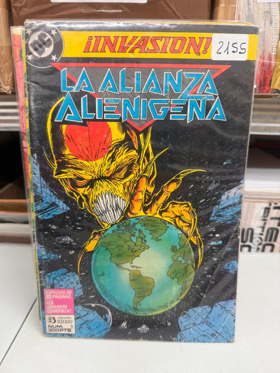 C&oacute;mics: INVASION DC ZINCO DC NUMERO 1
