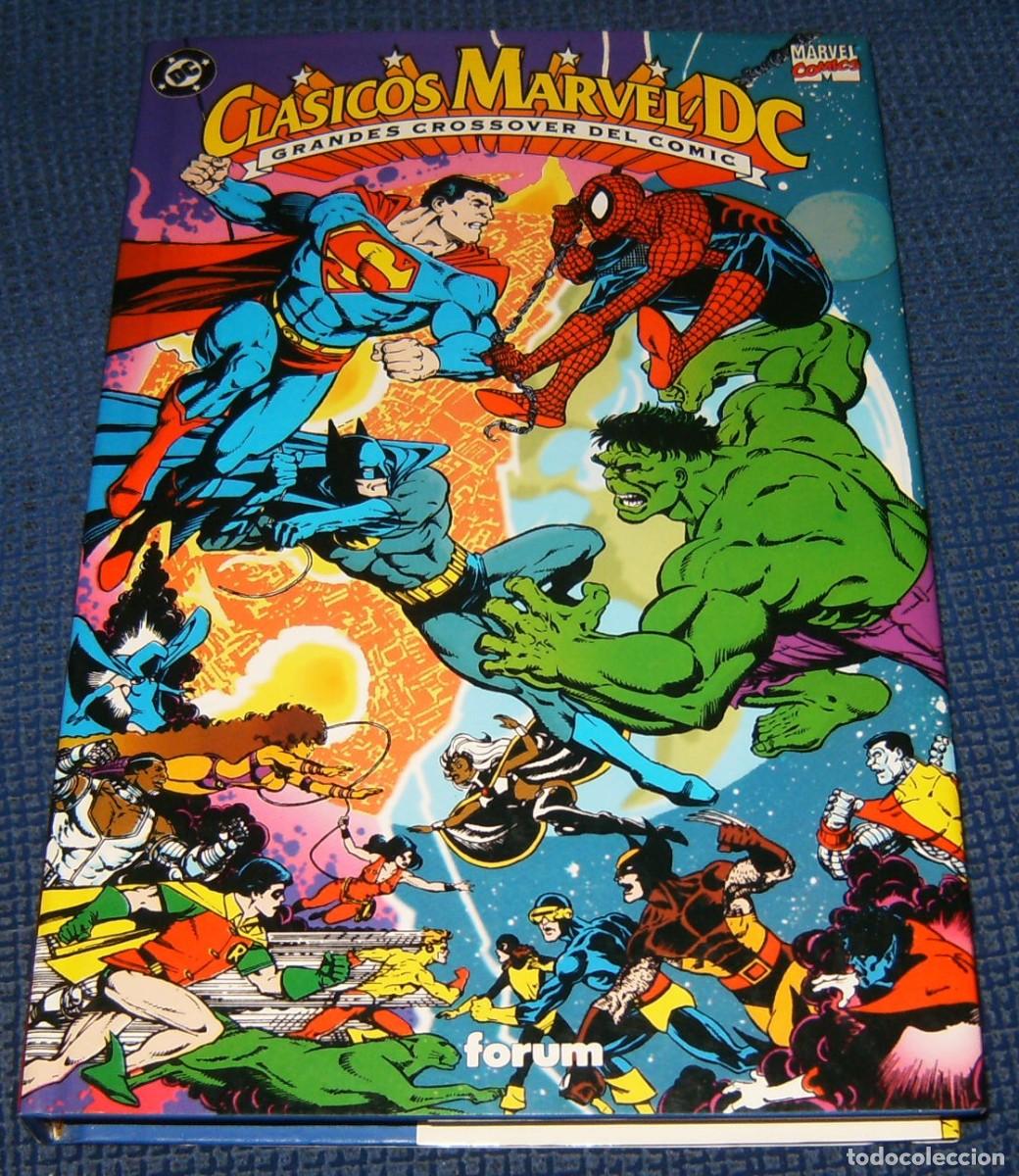 C&oacute;mics: CLASICOS MARVEL/DC . MARVEL DC . GRANDES CROSSOVER DEL COMIC . FORUM . TOMO UNICO - Foto 1
