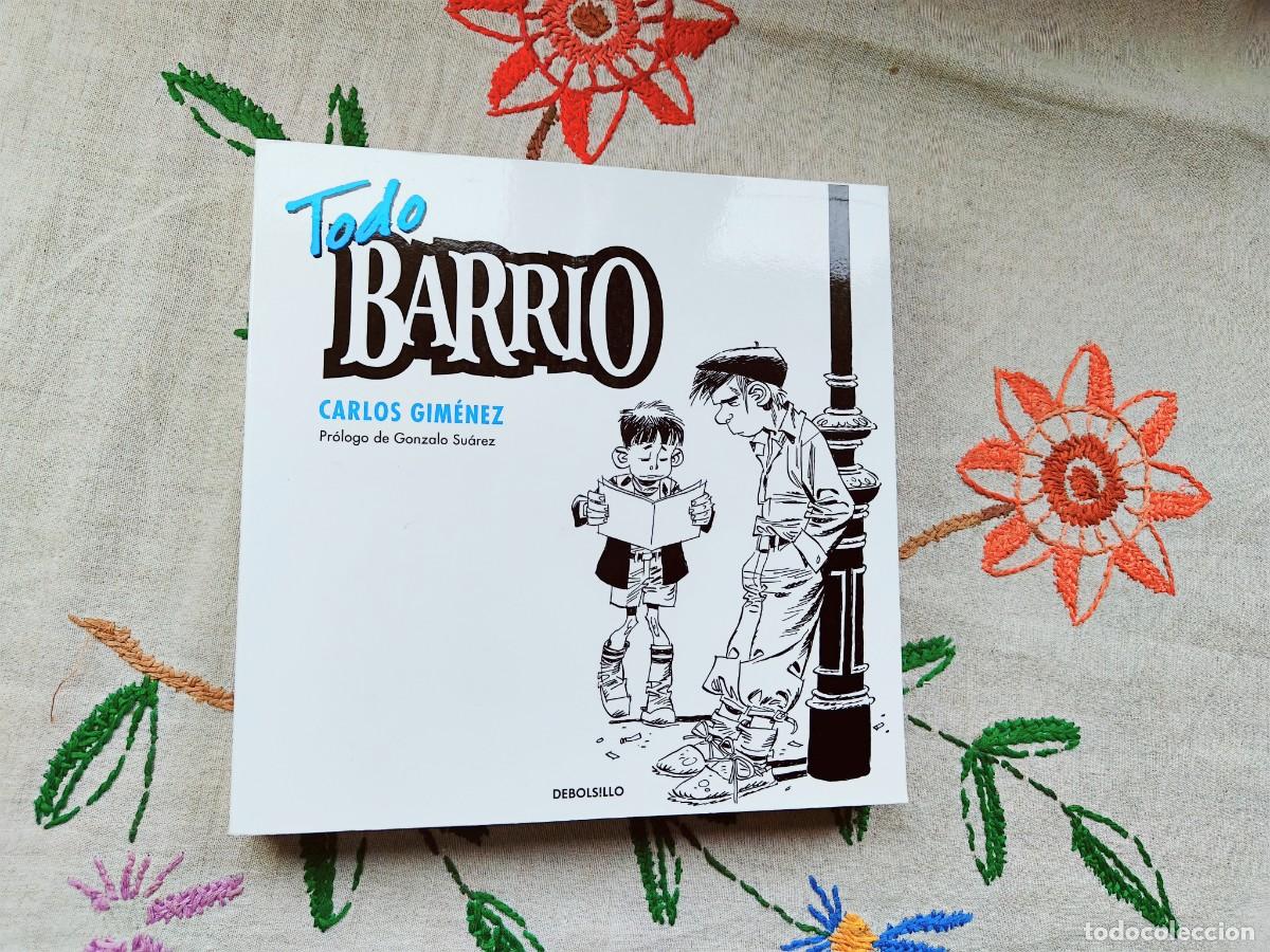 C&oacute;mics: Todo Barrio. Carlos Gimenez. Debolsillo. Tapa blanda. Est&aacute; como nuevo.