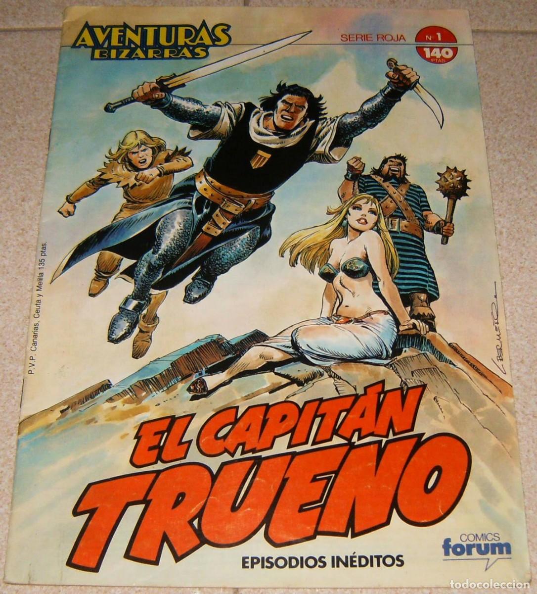 C&oacute;mics: AVENTURAS BIZARRAS SERIE ROJA . EL CAPIT&Aacute;N TRUENO 1 . FORUM