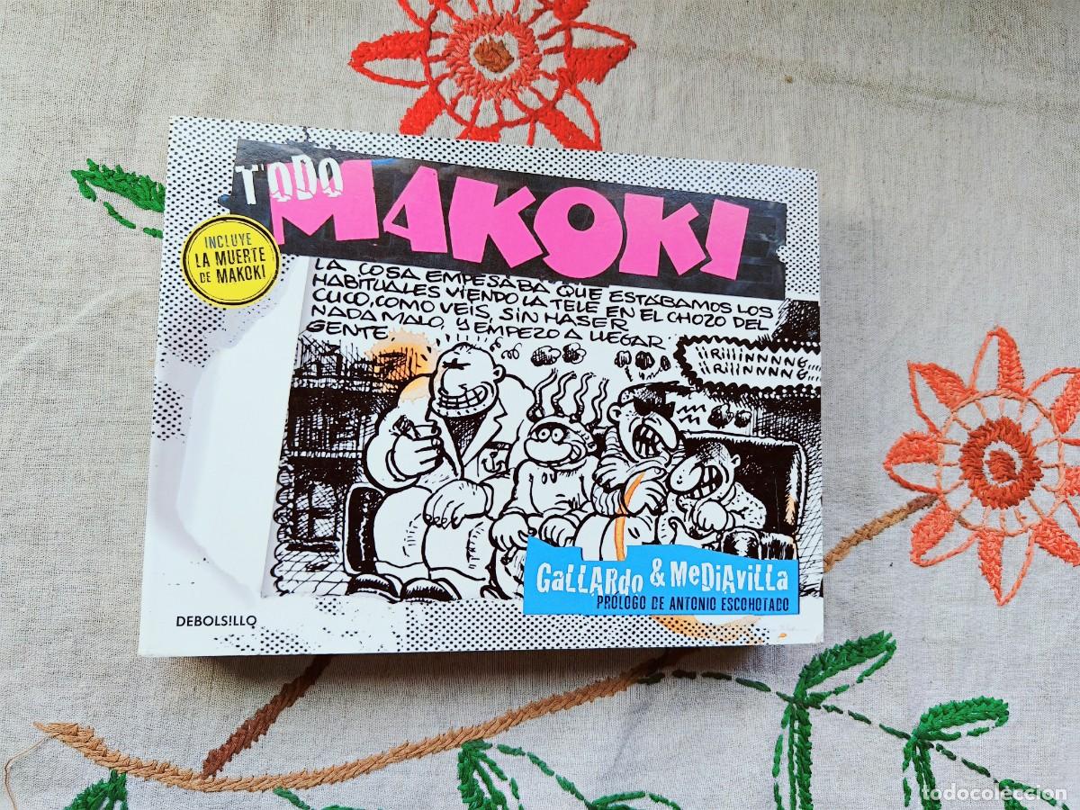 C&oacute;mics: Todo Makoki. Gallardo, Mediavilla. Carlos Gimenez. Debolsillo. Tapa blanda.