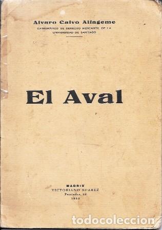 C&oacute;mics: EL AVAL - CALVO ALFAGEME, ALVARO - A-FOLLETO-344