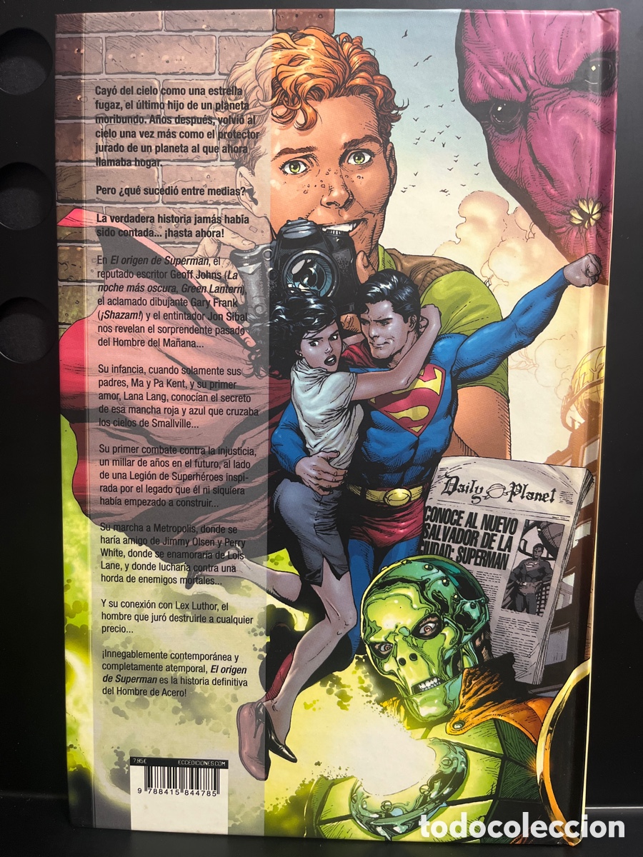 C&oacute;mics: EL ORIGEN DE SUPERMAN de GEOFF JOHNS & GARY FRANK DC ECC ( 2013 ) - Foto 2