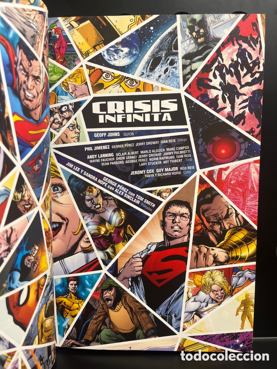 C&oacute;mics: CRISIS INFINITA de GEOFF JOHNS DC ECC ( 2012 ) - Foto 3