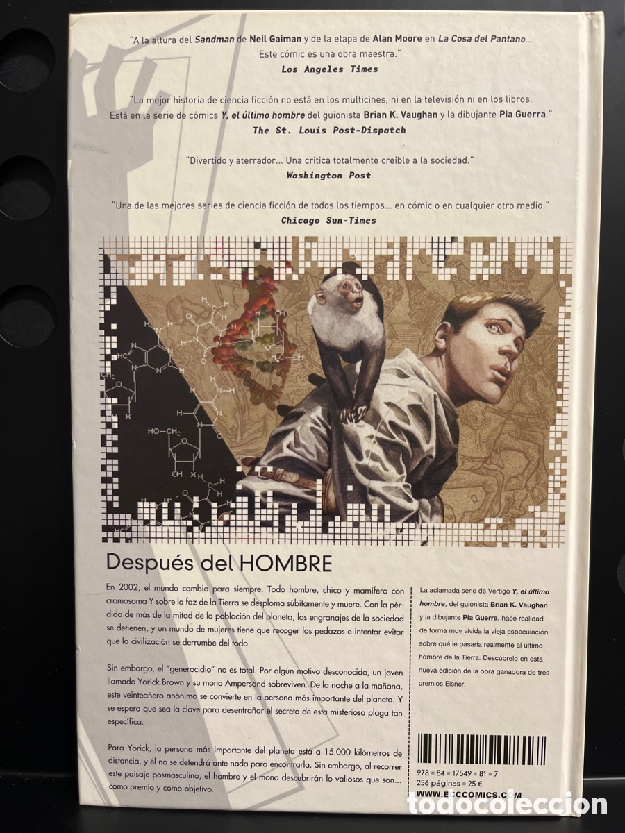 C&oacute;mics: Y EL &Uacute;LTIMO HOMBRE N.1 LIBRO UNO V&Eacute;RTIGO ECC ( 2018/2019 ) - Foto 2