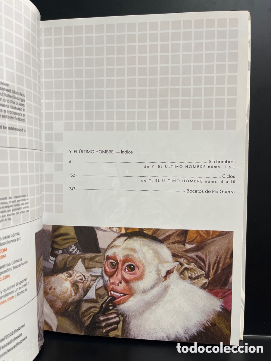 C&oacute;mics: Y EL &Uacute;LTIMO HOMBRE N.1 LIBRO UNO V&Eacute;RTIGO ECC ( 2018/2019 ) - Foto 3