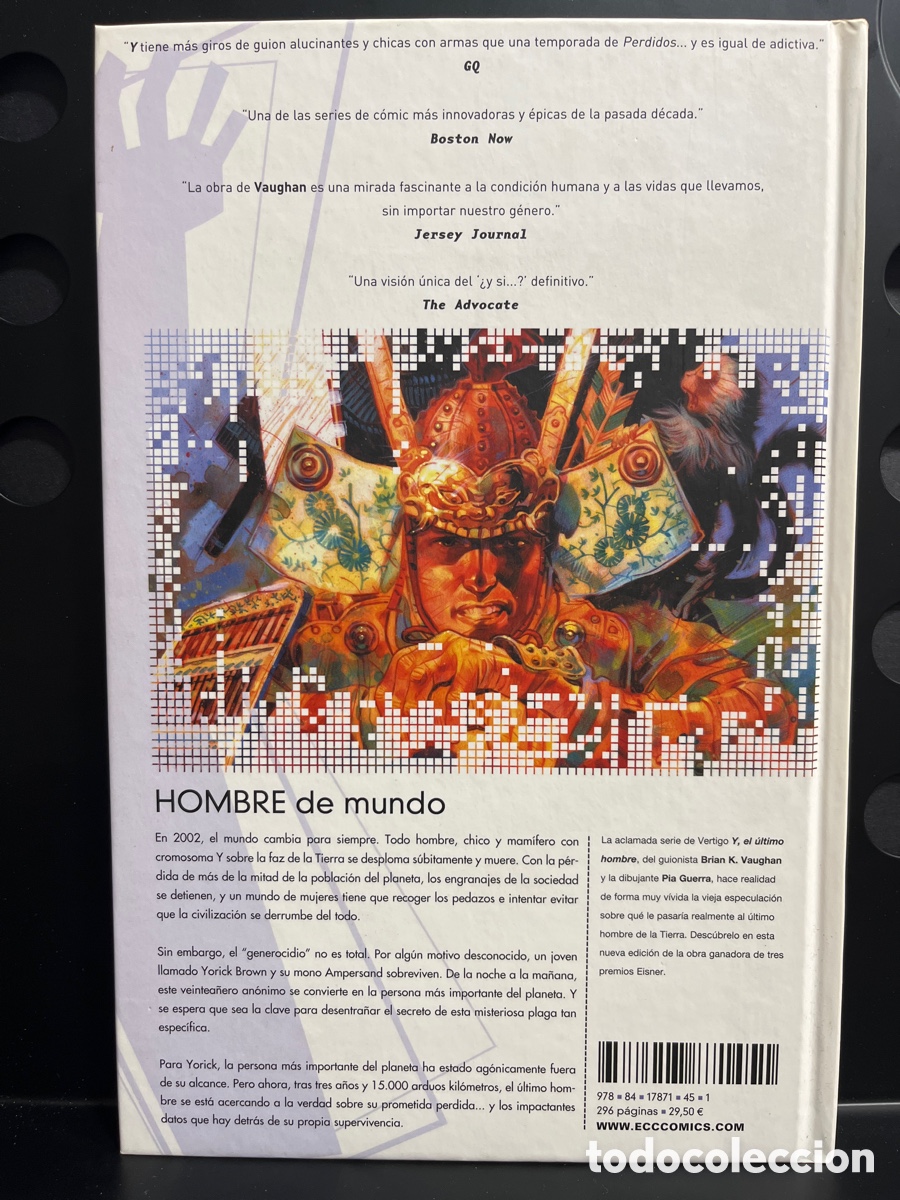 C&oacute;mics: Y EL &Uacute;LTIMO HOMBRE N.4 LIBRO CUATRO V&Eacute;RTIGO ECC ( 2018/2019 ) - Foto 2