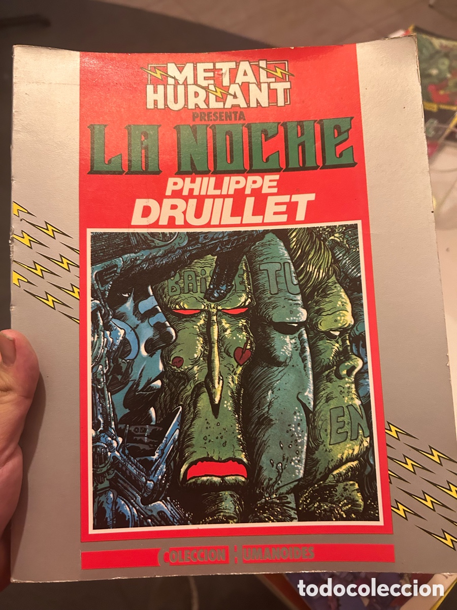 C&oacute;mics: Metal Hurlant presenta la noche. Philippe druillet. Comics