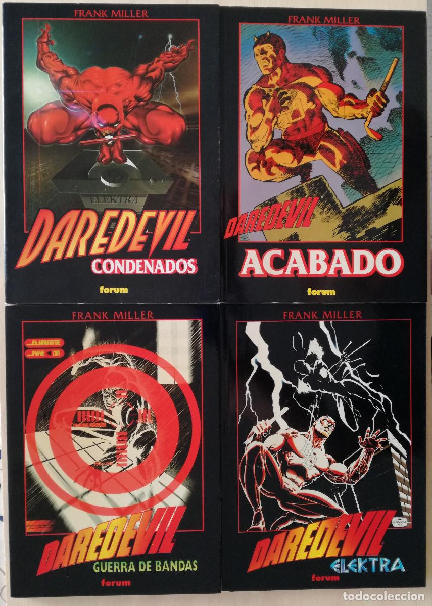 C&oacute;mics: DAREDEVIL LOTE 4 ELEKTRA GUERRA DE BANDAS ACABADO CONDENADOS - FRANK MILLER -