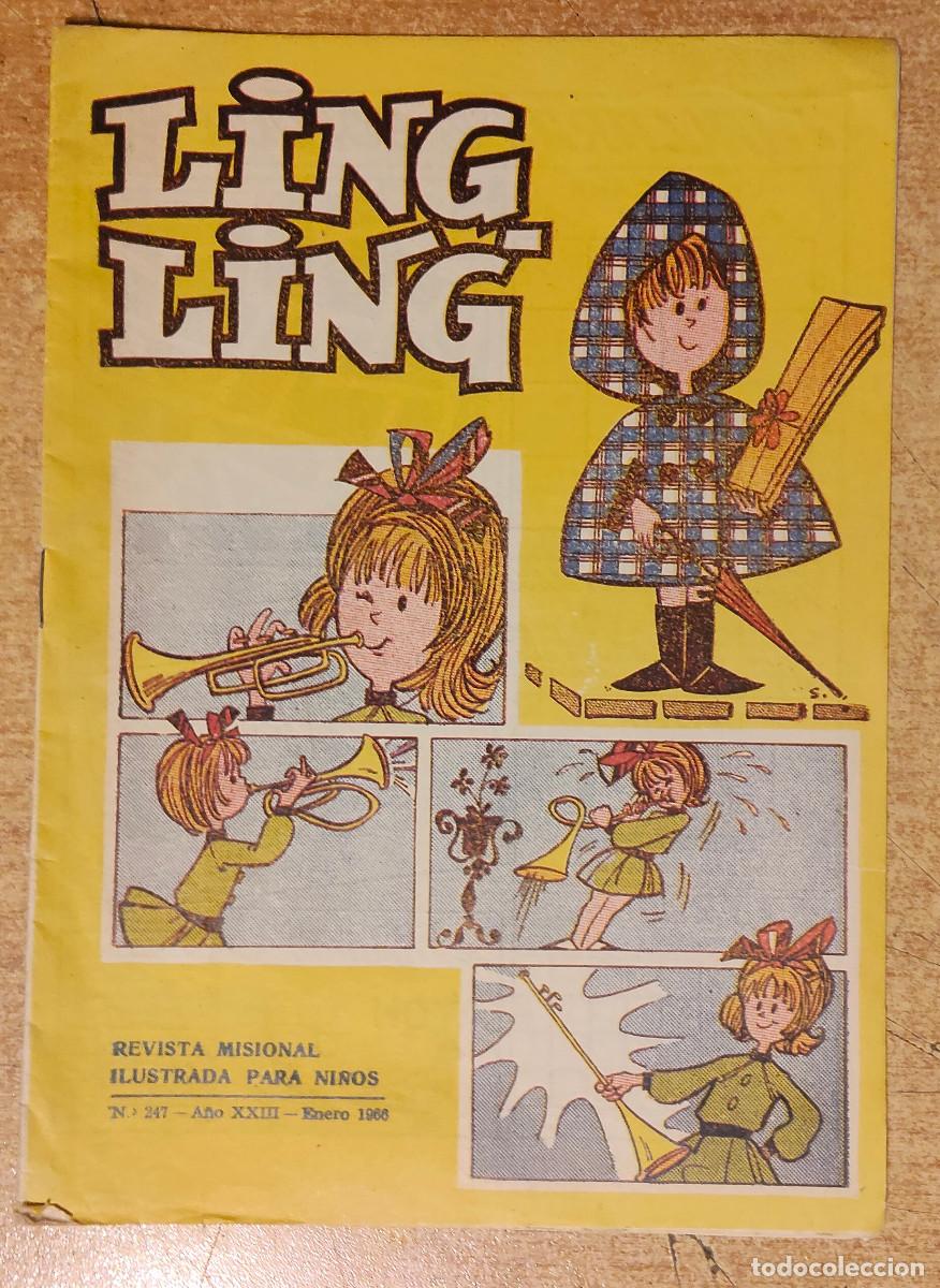 C&oacute;mics: n&uacute;mero 247 de la revista infantil Ling-Ling - ed. Casals