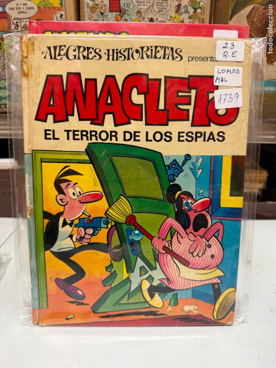 C&oacute;mics: alegres historias presenta Anacleto 23 mal estado