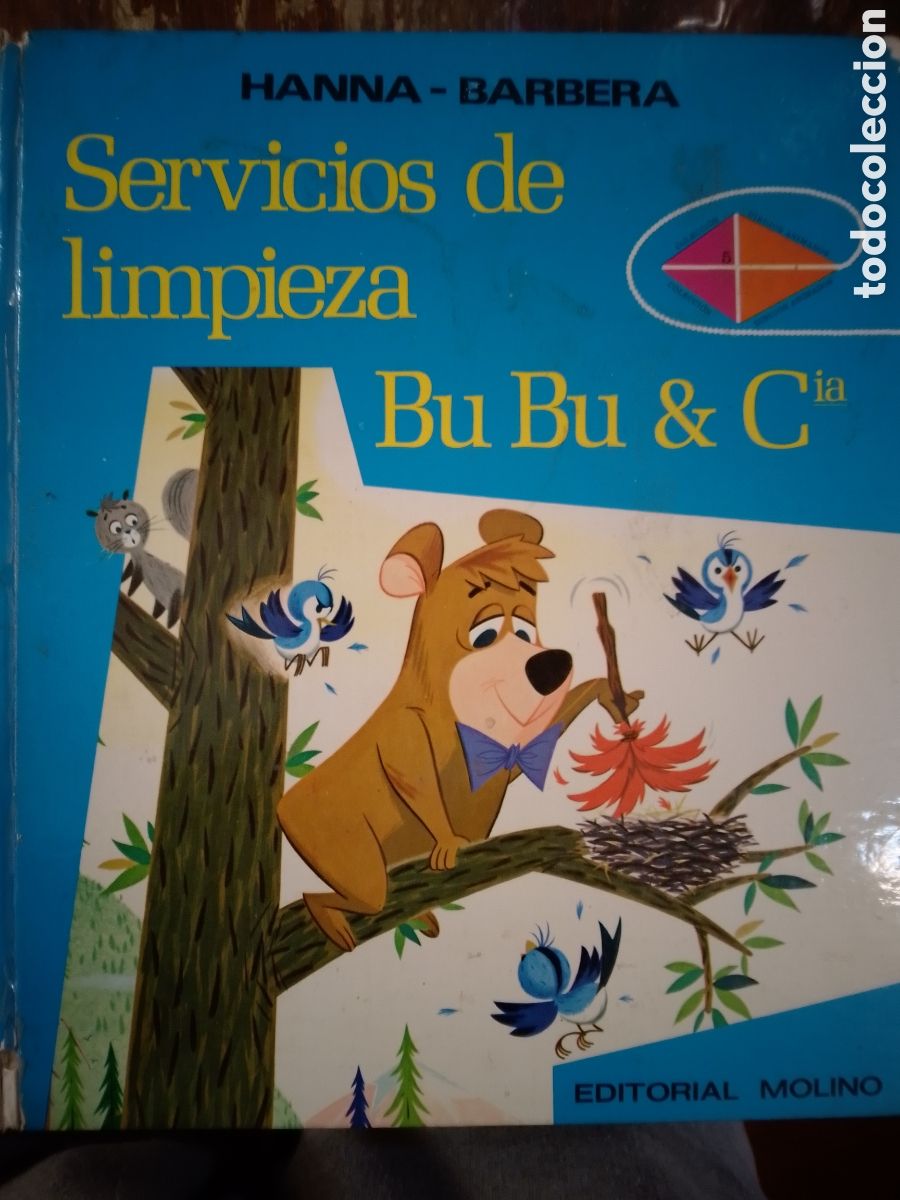 C&oacute;mics: SERVICIOS DE LIMPIEZA BU BU & CIA. HANNA BARBERA. MOLINO. 1973