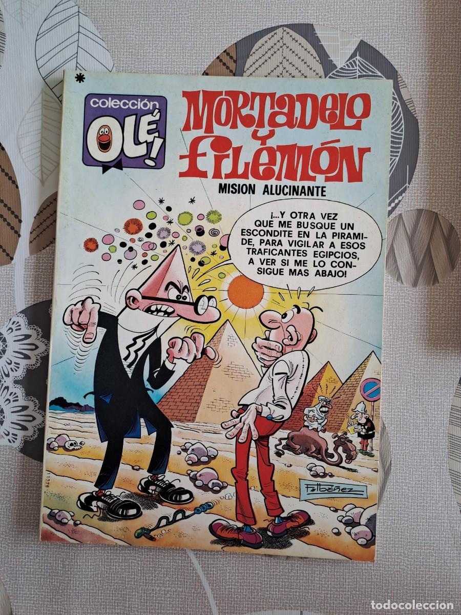 C&oacute;mics: Ole 148, Mortadelo y Filem&oacute;n, misi&oacute;n alucinante, primera edici&oacute;n, Bruguera en buen estado