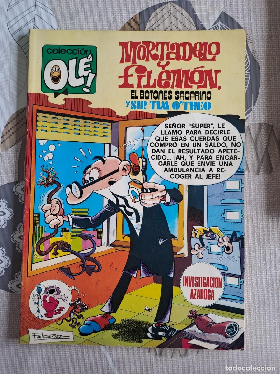 C&oacute;mics: Ole 174, Mortadelo y Filem&oacute;n, el botones Sacarino, primera edici&oacute;n, Bruguera en buen estado