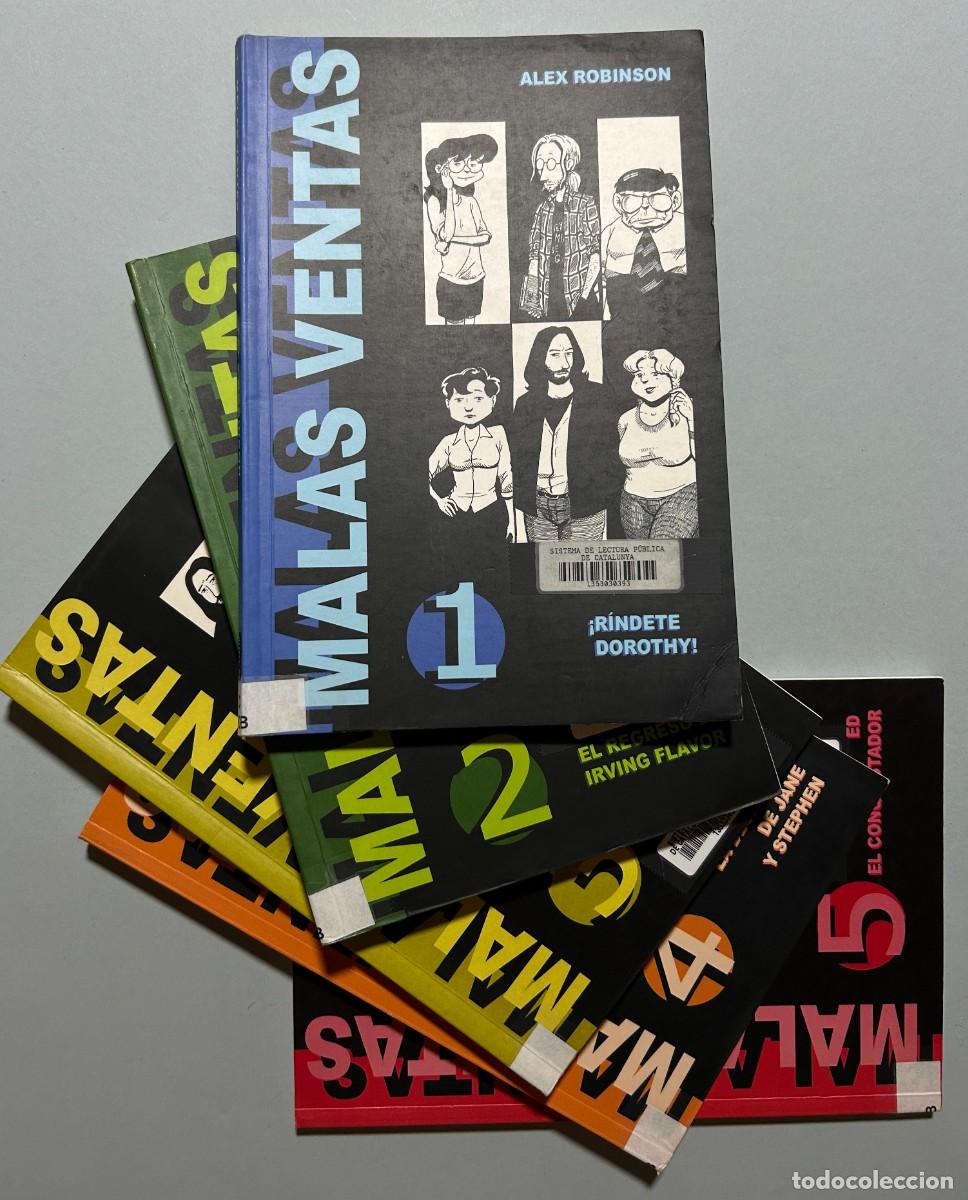 C&oacute;mics: Malas Ventas 5 tomos de Alex Robinson - Astiberri Ediciones - Foto 1