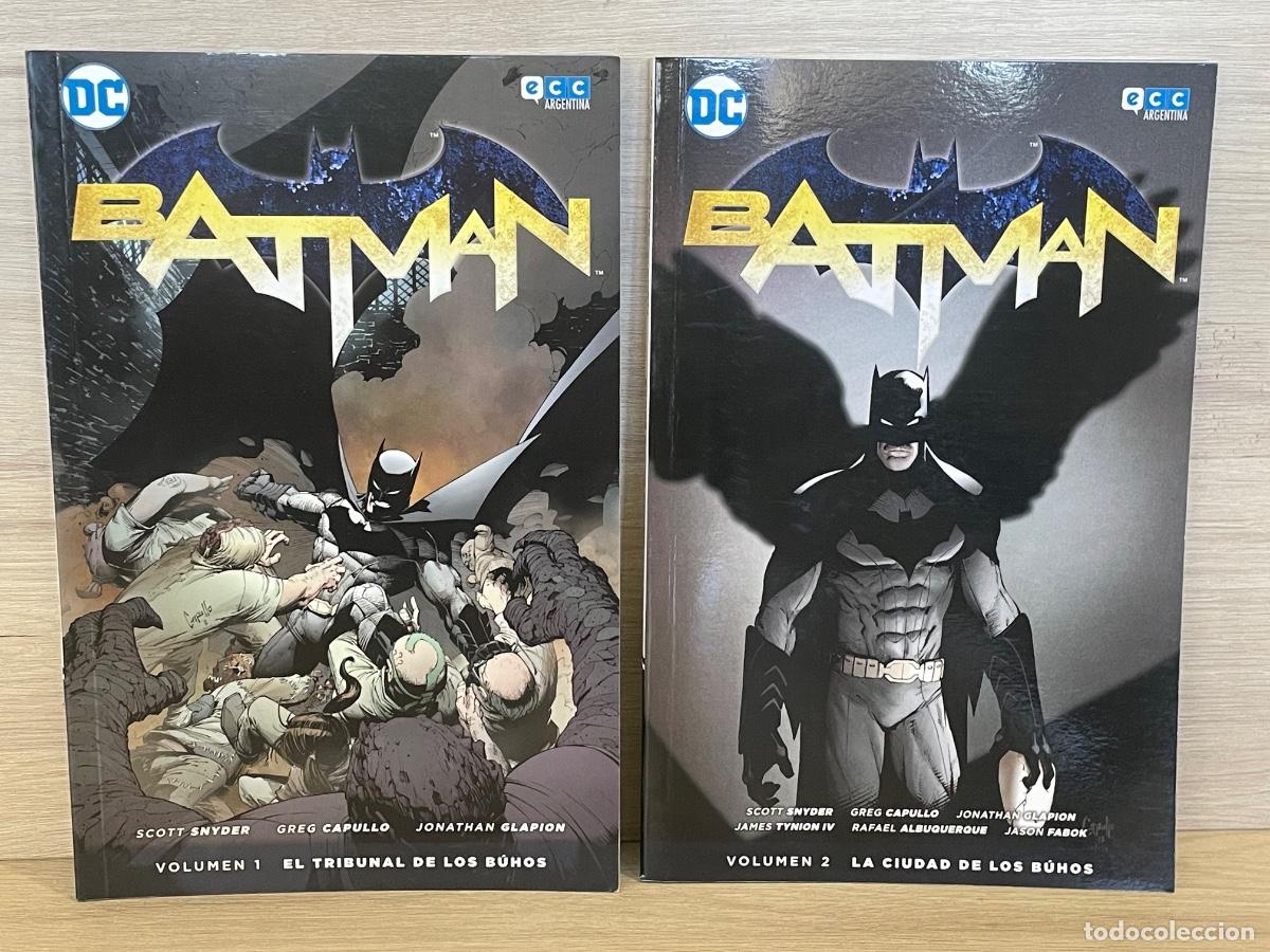 C&oacute;mics: Batman - El Tribunal de los B&uacute;hos / La Ciudad de los B&uacute;hos / Completa 2 vol&uacute;menes / Snyder, Capullo