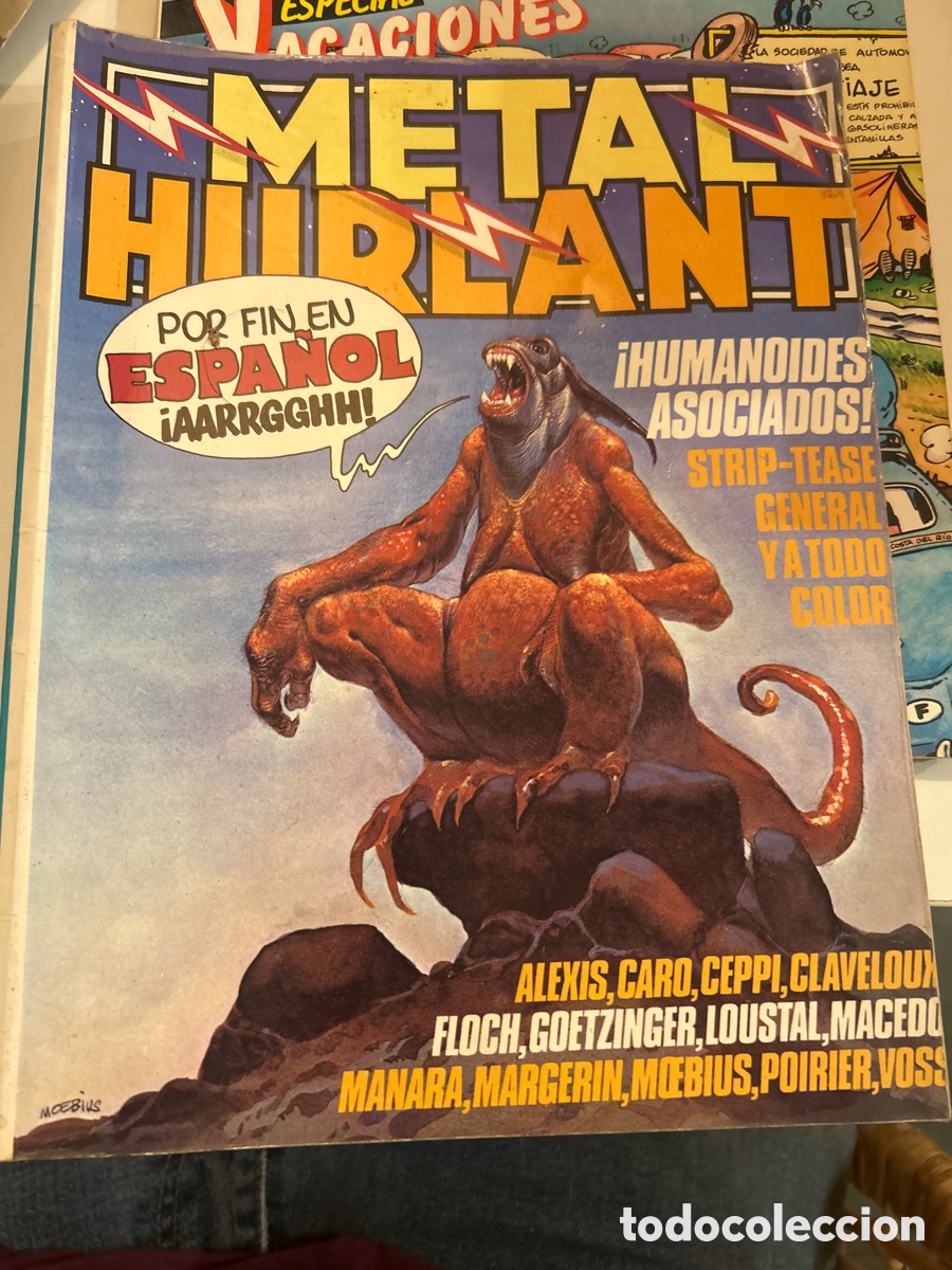 C&oacute;mics: Metal hurlant num 1. C&ograve;mic