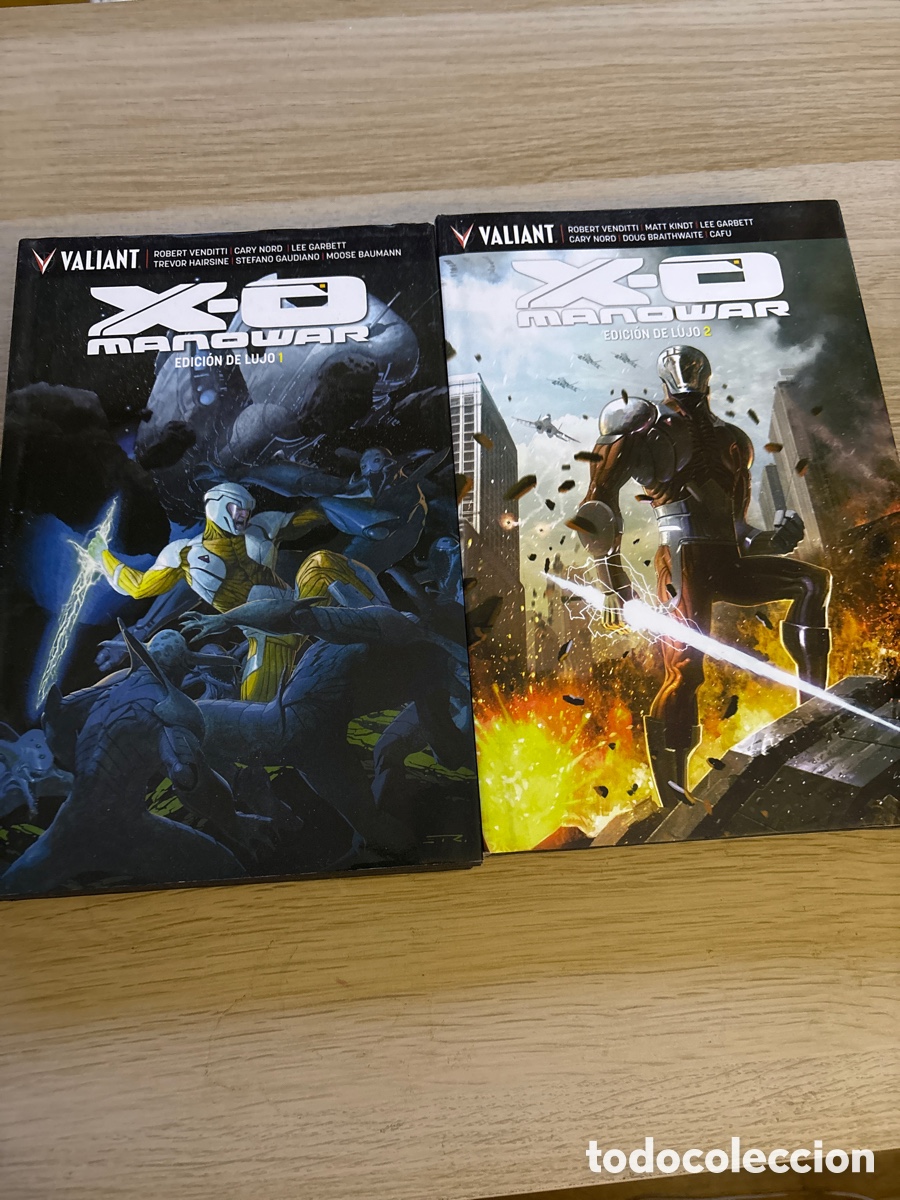 C&oacute;mics: X 0 Manowar. Tomos 1 y 2 . Edici&oacute;n de lujo. Robert Venditti.