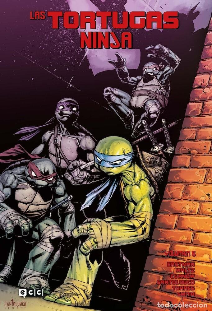 C&oacute;mics: LAS TORTUGAS NINJA - TOMO 8 - ECC