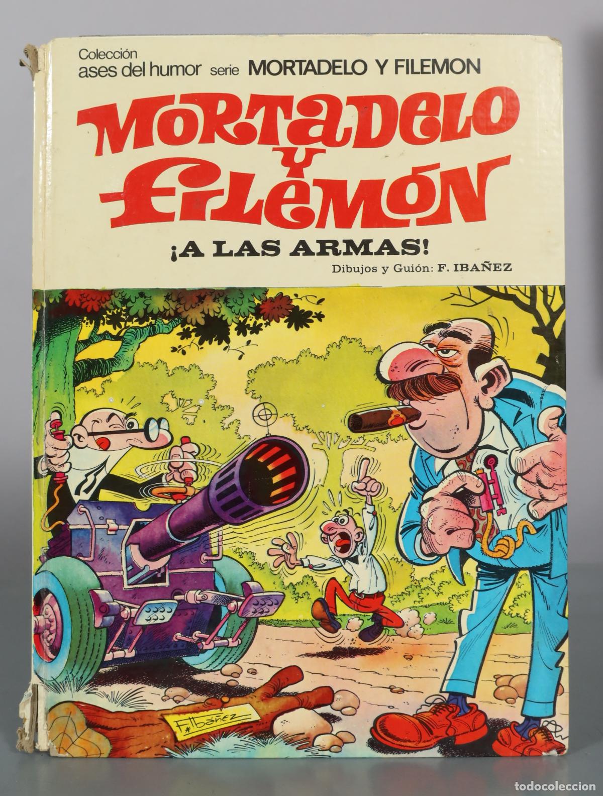 Fumetti: Mortadelo y Filem&oacute;n - &iexcl;A las armas! - F. Ib&aacute;&ntilde;ez - Editorial Bruguera
