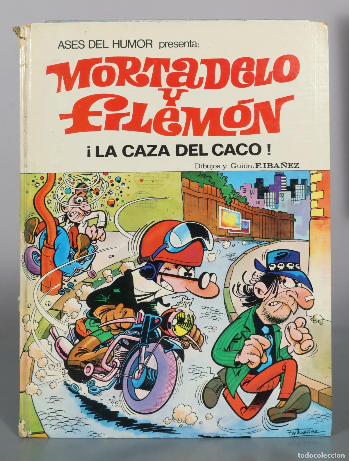 Fumetti: Mortadelo y Filem&oacute;n - &iexcl;La caza del caco! - F. Ib&aacute;&ntilde;ez - Editorial Bruguera