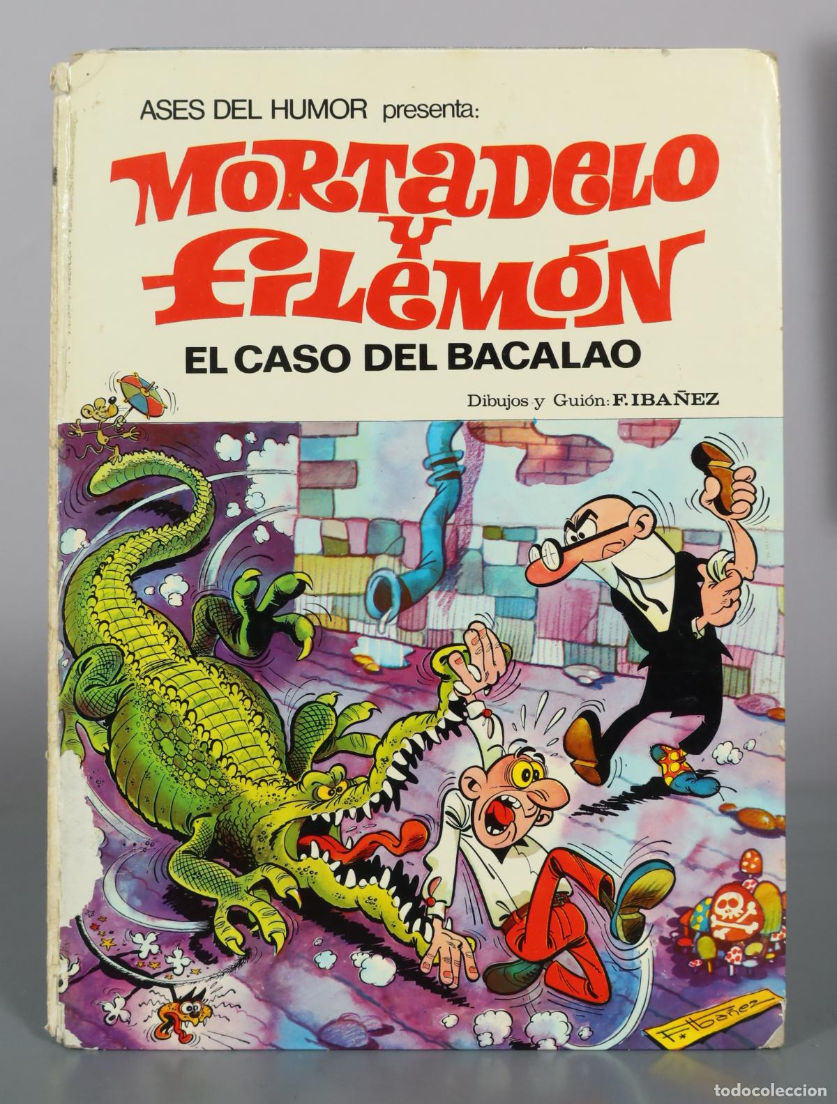 Comics: Mortadelo y Filem&oacute;n - El caso del bacalao - F. Ib&aacute;&ntilde;ez - Editorial Bruguera