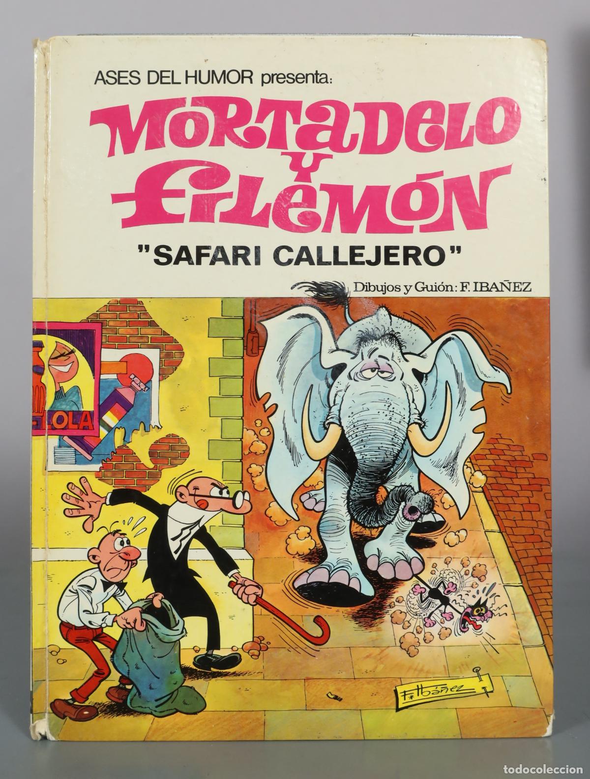 Comics: Mortadelo y Filem&oacute;n - Safari Callejero - F. Ib&aacute;&ntilde;ez - Editorial Bruguera