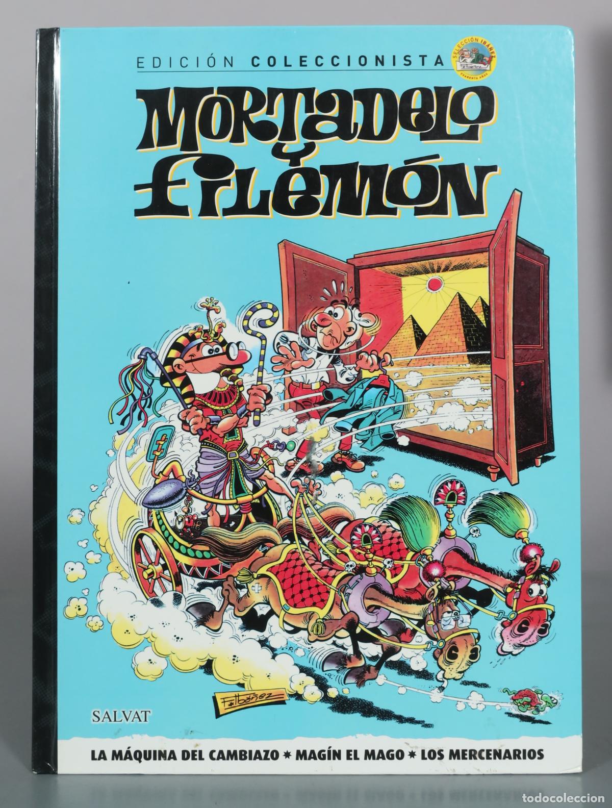 Comics: Mortadelo y Filem&oacute;n - La m&aacute;quina del cambiazo - Mag&iacute;n el mago - Los mercenarios - Francisco Ib&aacute;&ntilde;ez -