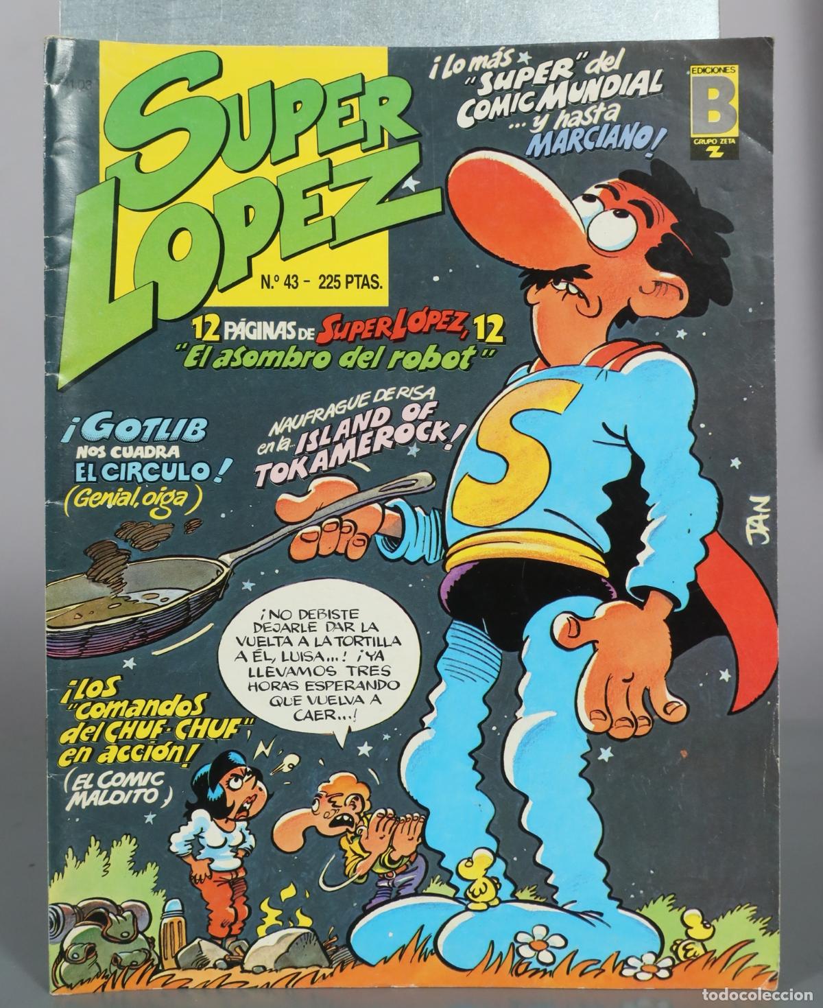 C&oacute;mics: Super Lopez N 43 - Ediciones B - Foto 1