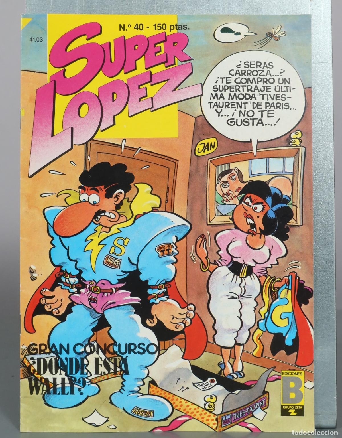 C&oacute;mics: Super Lopez - Ediciones B 40 - Foto 1
