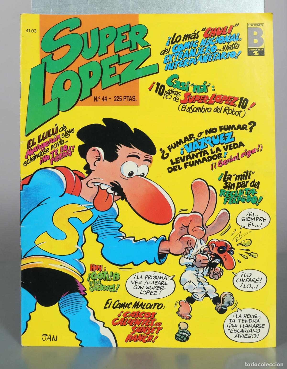Comics : Super L&oacute;pez - El Asombro del Robot - Ediciones B 44