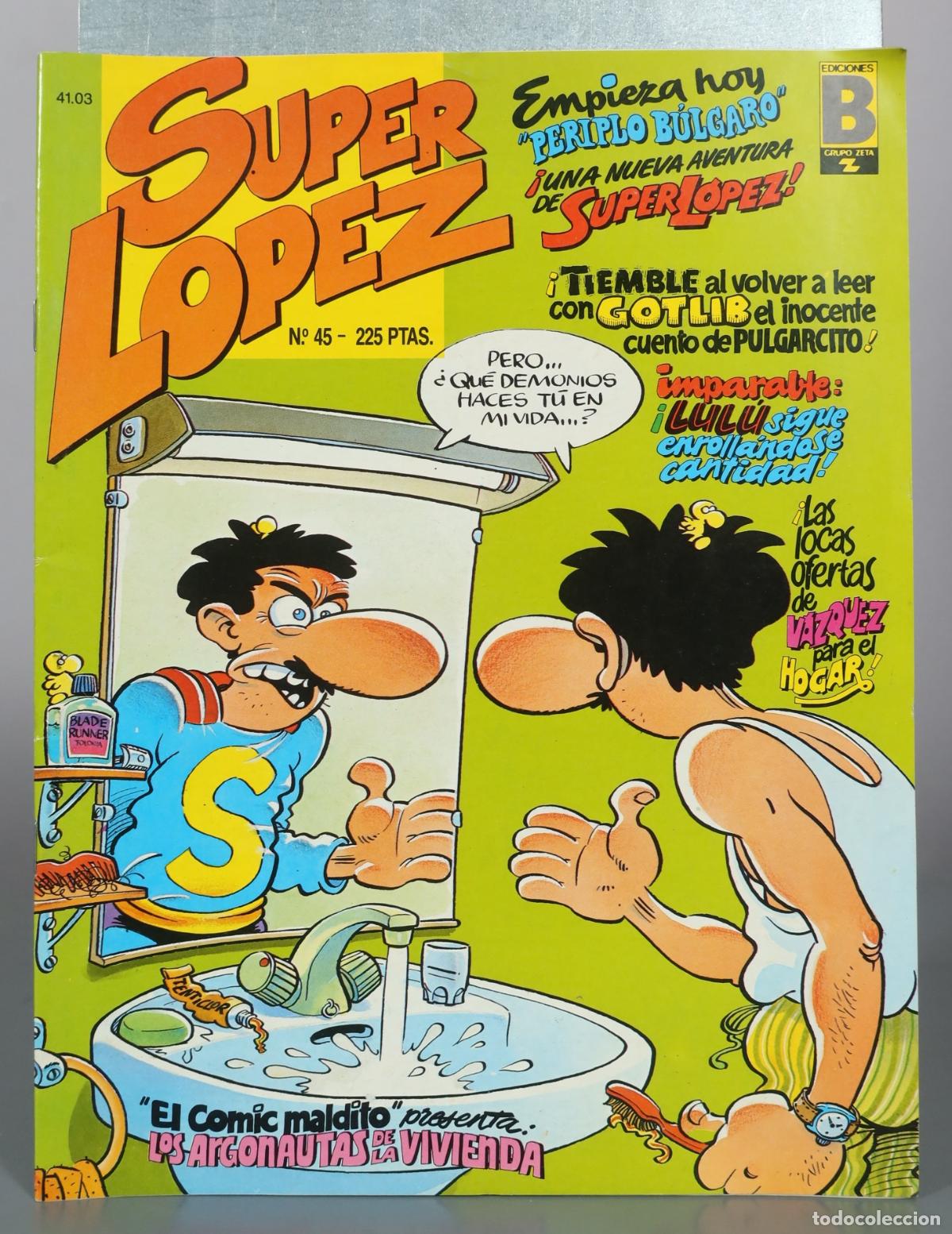 C&oacute;mics: Super Lopez - Ediciones B 45 - Foto 1