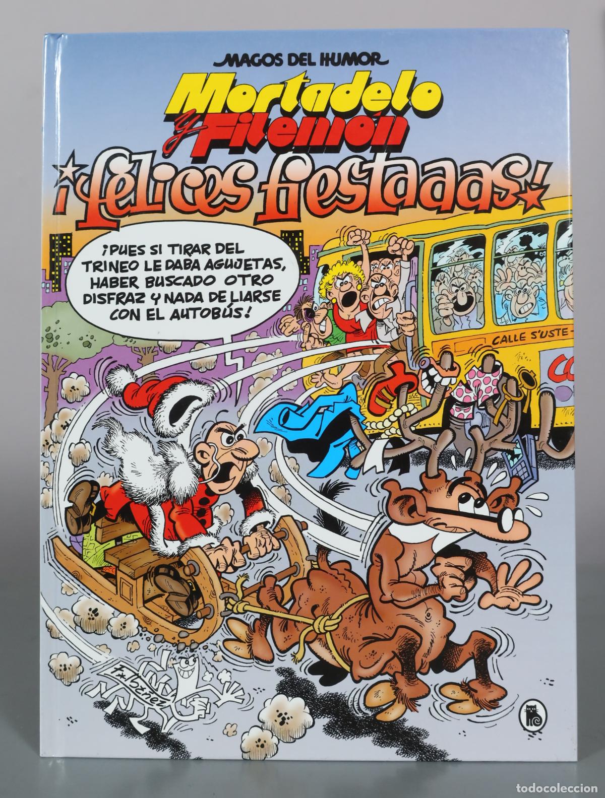 Comics : Mortadelo y Filem&oacute;n - &iexcl;Felices fiestaaas! - Francisco Ib&aacute;&ntilde;ez - Bruguera