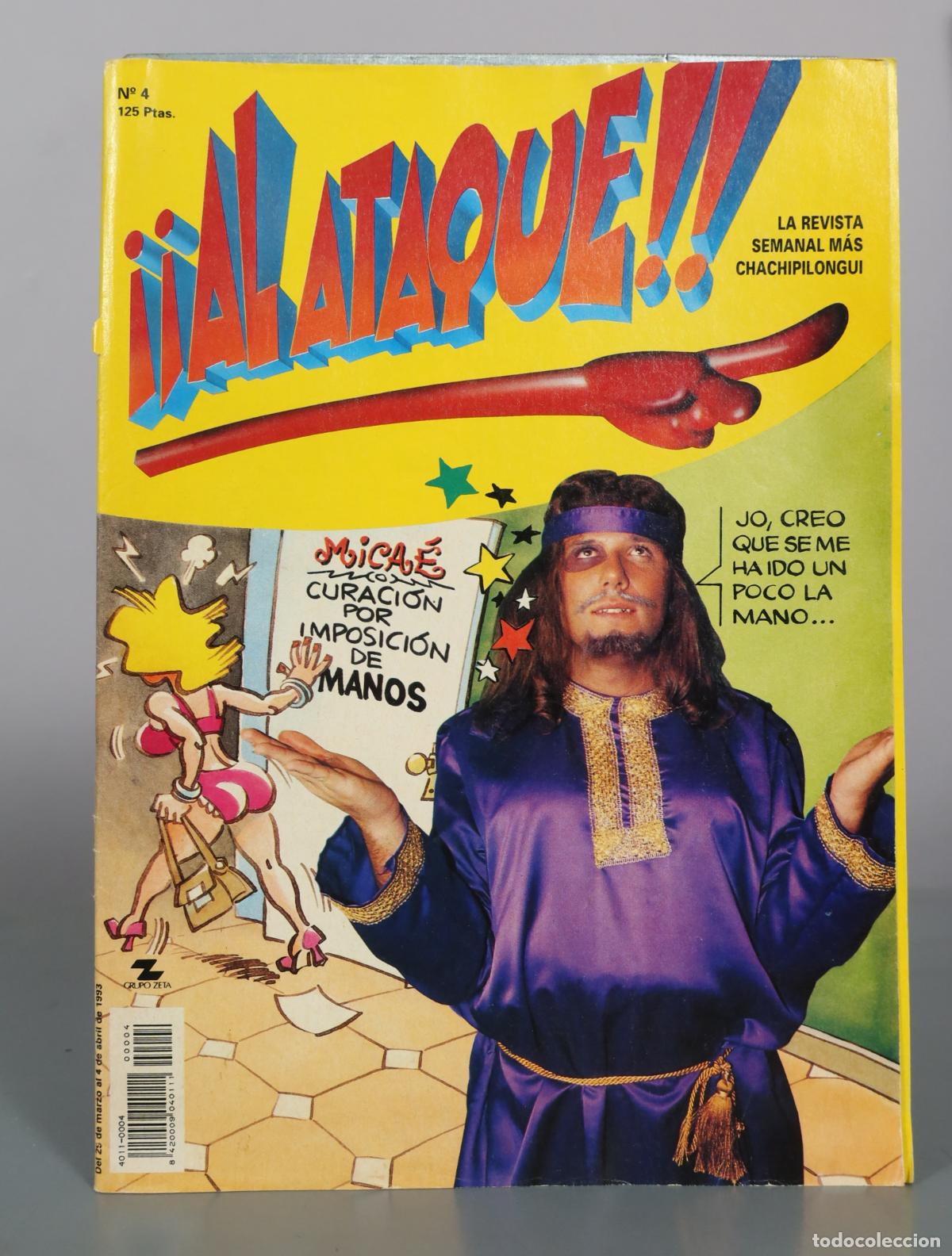 C&oacute;mics: &iexcl;Al Ataque!! NUMERO 4