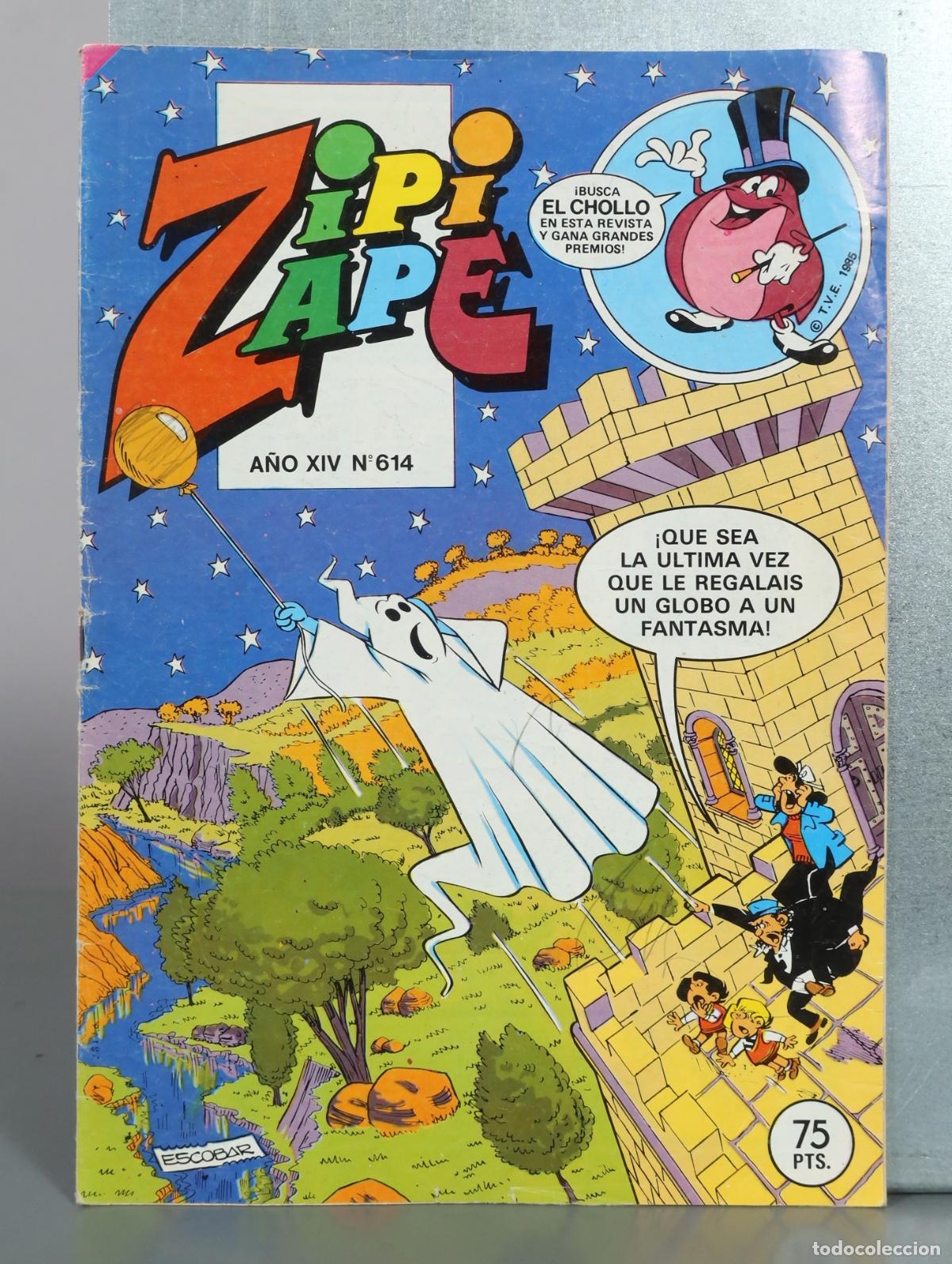 C&oacute;mics: Zipi y Zape - Escobar - Editorial Bruguera 614