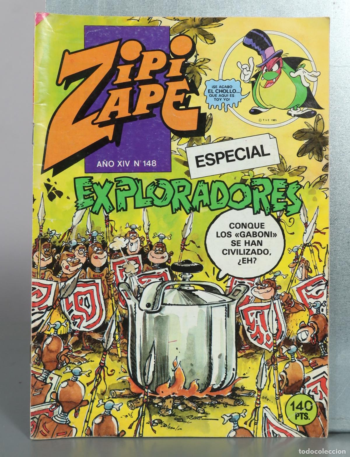 C&oacute;mics: Zipi y Zape - Especial Exploradores - Editorial Bruguera 148